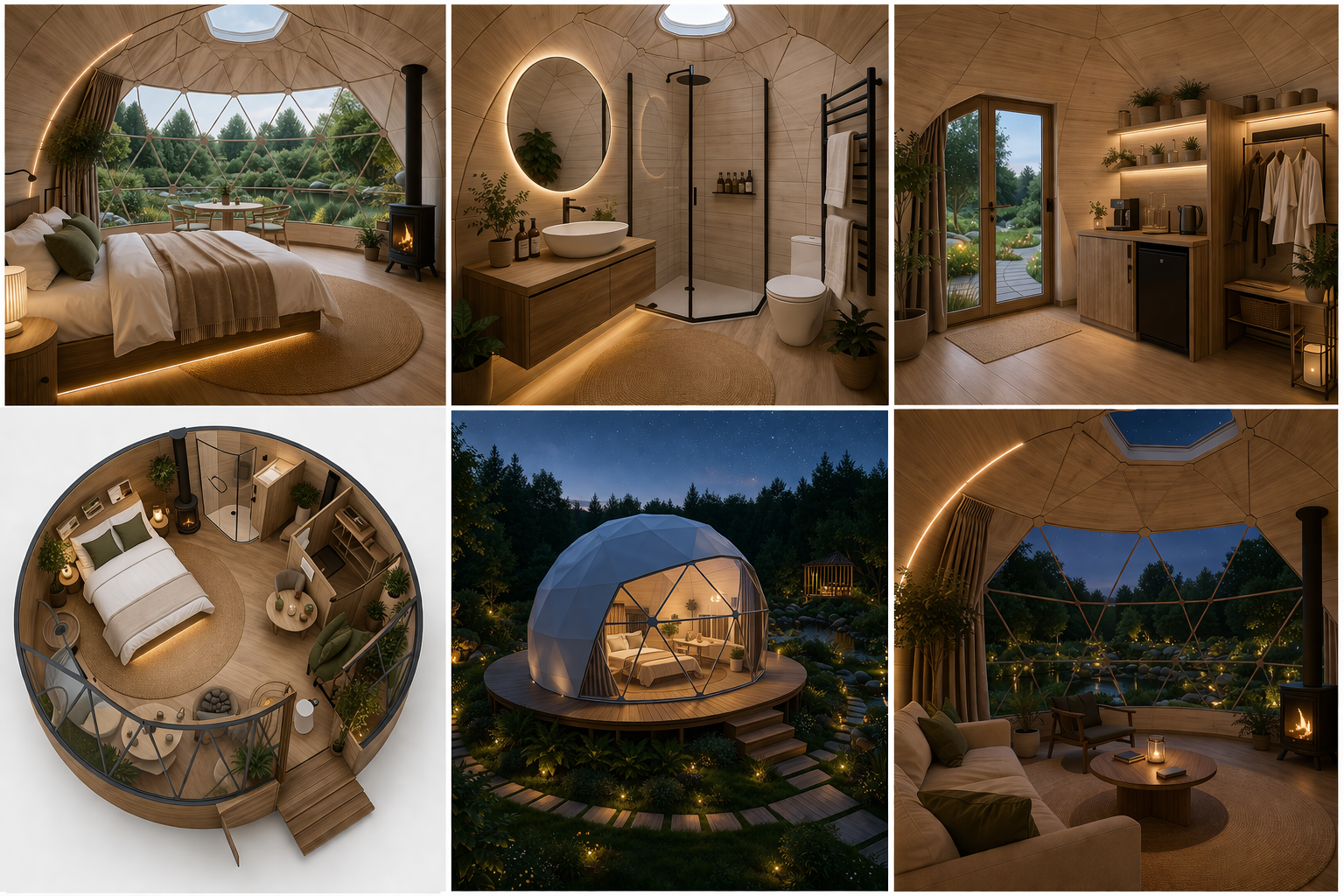 Общий вид глэмпинга